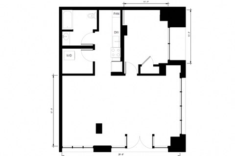 1755 NW Kearney Street Studio-2 Beds Apartment, Affordable for Rent - Photo Gallery 54